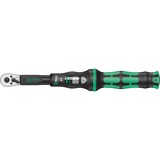 Wera Click-Torque A 5 Nm, Clé dynamométrique Noir/Vert, Clé dynamométrique à cliquet, Nm, Mécanique, 1/4", 2,5 - 25 N·m, Noir/Vert