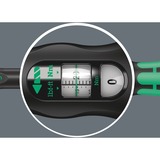 Wera Click-Torque A 5 Nm, Clé dynamométrique Noir/Vert, Clé dynamométrique à cliquet, Nm, Mécanique, 1/4", 2,5 - 25 N·m, Noir/Vert