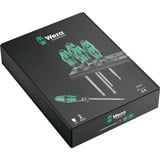 Wera Ensemble 6 tournevis Kraftforme, Lasertrip 334/6 Noir/Vert, Noir/Vert