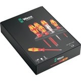 Wera Ensemble 7 tournevis VDE 160i/165i/7 Rouge/Jaune, Avec testeur de tension