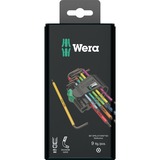 Wera Ensemble 9 Clés Allen 967 SPKL/9 TORX, Tournevis TORX T8 jusqu'à T40