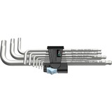 Wera Ensemble Clés Allen 9 pièces 3950 PKL/9, Tournevis Acier inoxydable, 1.5mm jusqu'à 10mm