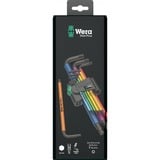 Wera Ensemble Clés Allen 9 pièces 950SPKL/9, Tournevis 1.5mm jusqu'à 10mm