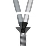 Wera Ensemble Clés Allen 9 pièces 950 PKL/9, Tournevis Noir, 1.5mm jusqu'à 10mm