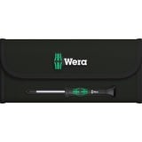 Wera Ensemble Micro tournevis Noir/Vert, Pour appareils électriques