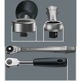 Wera Ensemble cliquet Zyklop Metal avec carré mâle traversant, à emmanchement 1/2", Set d'outils 28 pièces