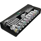 Wera Ensemble cliquet Zyklop Metal avec levier d'inversion, Set d'outils 1/2"