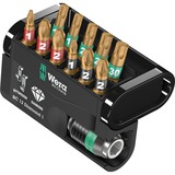 Wera Ensemble d'embouts Bit-Check 12 Diamond 1, Set d'embouts de vissage Support et Embouts