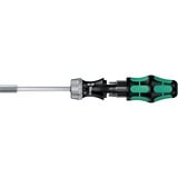 Wera Ensemble d'embouts Kraftforme Compacte 27 RA 1 SB (avec cliquet), Set d'embouts de vissage Noir/Vert, Tournevis porte embouts et embouts