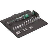 Wera Jeu de bicyclettes Couple 1, Clé dynamométrique Noir/Vert, Click-Torque A 5 avec cliquet réversible