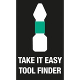 Wera Kraftform Kompakt 20 Tool Finder 1, Set d'embouts de vissage avec pochette