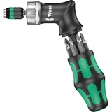 Wera Kraftforme Compacte Pistolet RA, Tournevis Noir/Vert, Pistolet-tournevis et embouts