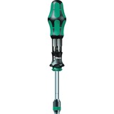 Wera Kraftforme Compacte Pistolet RA, Tournevis Noir/Vert, Pistolet-tournevis et embouts