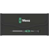 Wera Micro 12 Electronics 1 Jeu Tournevis standard Noir/Vert, Pour appareils électriques