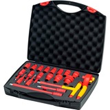 Wiha Clés mixtes à cliquet Rouge/Jaune
