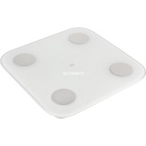 Xiaomi Mi Body Composition Scale 2 Carré Transparent, Blanc Pèse-personne électronique, Balance Blanc, Pèse-personne électronique, 150 kg, 50 g, kg/lb, ST, Carré, Transparent, Blanc