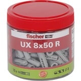 fischer Cheville universelle UX 8x50 R, boîte Gris clair