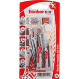fischer DUOPOWER 8x40 RB K, Cheville Gris clair/Rouge