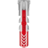 fischer DUOPOWER cheville en bois 100 pièce(s) Rond Gris clair/Rouge, Rond, 3 cm, 6 mm, 4 cm, 100 pièce(s)
