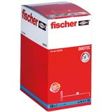 fischer DUOTEC 10, Cheville Gris clair/Rouge