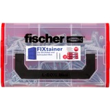 fischer FIXtainer 210 pièce(s) Kit de vissage, Cheville Gris clair, Kit de vissage, Utilité générale, Noir, Gris, Rouge, Argent, Transparent, 210 pièce(s)