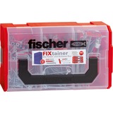 fischer FIXtainer-DUOPOWER/DUOTEC 200 90 pièce(s) Ancre d'expansion, Cheville Gris clair/Rouge, Ancre d'expansion, Béton, Métal, Gris, Rouge, 90 pièce(s), Boîte