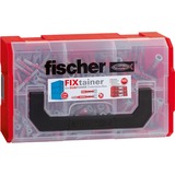 fischer FixTainer - DUOPOWER 539867, Cheville Gris clair/Rouge