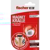 fischer Griffe magnétique GOW, Aimant Argent