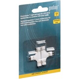 goobay 30507 accessoire d'éclairage Connecteur d’éclairage, Connexion Connecteur d’éclairage, Blanc, IP44, 12 V, 3,3 cm, 24 mm