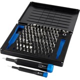 iFixit Manta Precision 112 Bit Set, Jeu d'embouts de vissage Noir/Bleu
