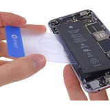 iFixit Plastic Cards plastic, Grattoir Transparent/Bleu, Outil d'ouverture, Papier plastifié, Plastique, Bleu, Transparent, Blanc, 2 outils