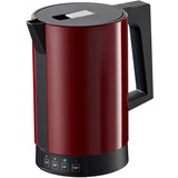 ritter fontana5 bouilloire 1,1 L 2800 W Rouge Rouge/Noir, 1,1 L, 2800 W, Rouge, Acrylique, Verre, Thermostat réglable, Indicateur de niveau d'eau