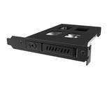 Chieftec CMR-125 Obturateur de baie de lecteur Panneau de support Noir, Cadre de montage Noir, Panneau de support, Noir, Métal, 9.5 mm, HDD, SATA