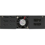 Chieftec CMR-625 Obturateur de baie de lecteur Noir, Cadre de montage Noir, Noir, Métal, 9.5 mm, 1 ventilateur(s), 4 cm, HDD