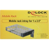 DeLOCK 47229 accessoire de racks Kit de montage, Boîtier externe Gris, Kit de montage, Métallique