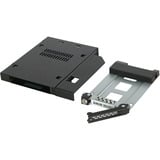 Icy Dock MB411SKO-B composant de notebook supplémentaire, Cadre de montage Noir, Noir, Métal, 128 mm, 130 mm, 12,7 mm, 215 g