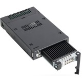Icy Dock MB601M2K-1B Boîtier de disques de stockage Enceinte ssd Noir 3.5", Cadrage Noir, Enceinte ssd, 3.5", M.2, 32 Gbit/s, Noir