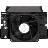 Icy Dock MB830SP-B Boîtier de disques de stockage Boîtier HDD Noir 3.5", Cadrage Noir, Boîtier HDD, 3.5", SAS, SATA, 6 Gbit/s, Échange à chaud, Noir