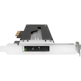 Icy Dock MB840M2P-B carte et adaptateur d'interfaces Interne M.2, Cadre de montage Noir/Argent, PCIe, M.2, PCIe 3.0, Noir, Argent, Passif, 32 Gbit/s