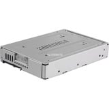 Icy Dock MB982IP-1S-1 Station d'accueil de disques de stockage Argent, Cadre de montage Argent, HDD, SSD, SATA, 2.5", 6 Gbit/s, Argent, SECC