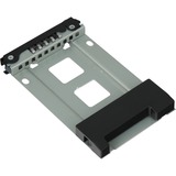 Icy Dock MB996TK-B Boîtier de disques de stockage Boîtier disque dur/SSD Aluminium, Noir 2.5", Cadre de montage Noir, Boîtier disque dur/SSD, 2.5", SATA, Série ATA II, Série ATA III, Aluminium, Noir