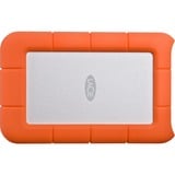 LaCie Rugged Mini 5 TB, Disque dur Argent/Orange