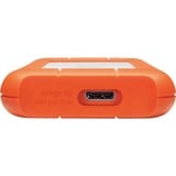 LaCie Rugged Mini 5 TB, Disque dur Argent/Orange