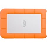 LaCie Rugged USB-C disque dur externe 5000 Go Gris, Jaune 5000 Go, 3.2 Gen 1 (3.1 Gen 1), Gris, Jaune