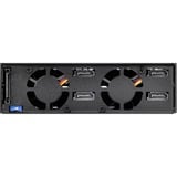 SilverStone FS204 boîtier de disques Noir, Cadrage Noir, SATA, Série ATA II, Série ATA III, 2.5", 670 g, Noir