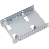 SilverStone SDP08 8,89 cm (3.5") Panneau de support Métallique, Cadre de montage Gris, 8,89 cm (3.5"), Panneau de support, 2.5", Métallique, Nickel, 101,6 mm