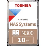 Toshiba N300 10 To, Disque dur HDWG11AEZSTA, SATA/600, 24/7, Vente au détail
