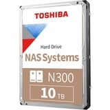 Toshiba N300 10 To, Disque dur HDWG11AUZSVA, SATA/600, 24/7, En vrac