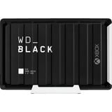 WD D10 disque dur externe 12000 Go Noir Noir/Blanc, 12000 Go, 3.2 Gen 2 (3.1 Gen 2), 7200 tr/min, Noir