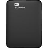 WD Elements Portable 1 To, Disque dur Noir, WDBUZG0010BBK-WESN, Micro-USB-B 3.2 (5 Gbit/s)